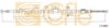COFLE 17.4809 Cable, parking brake
